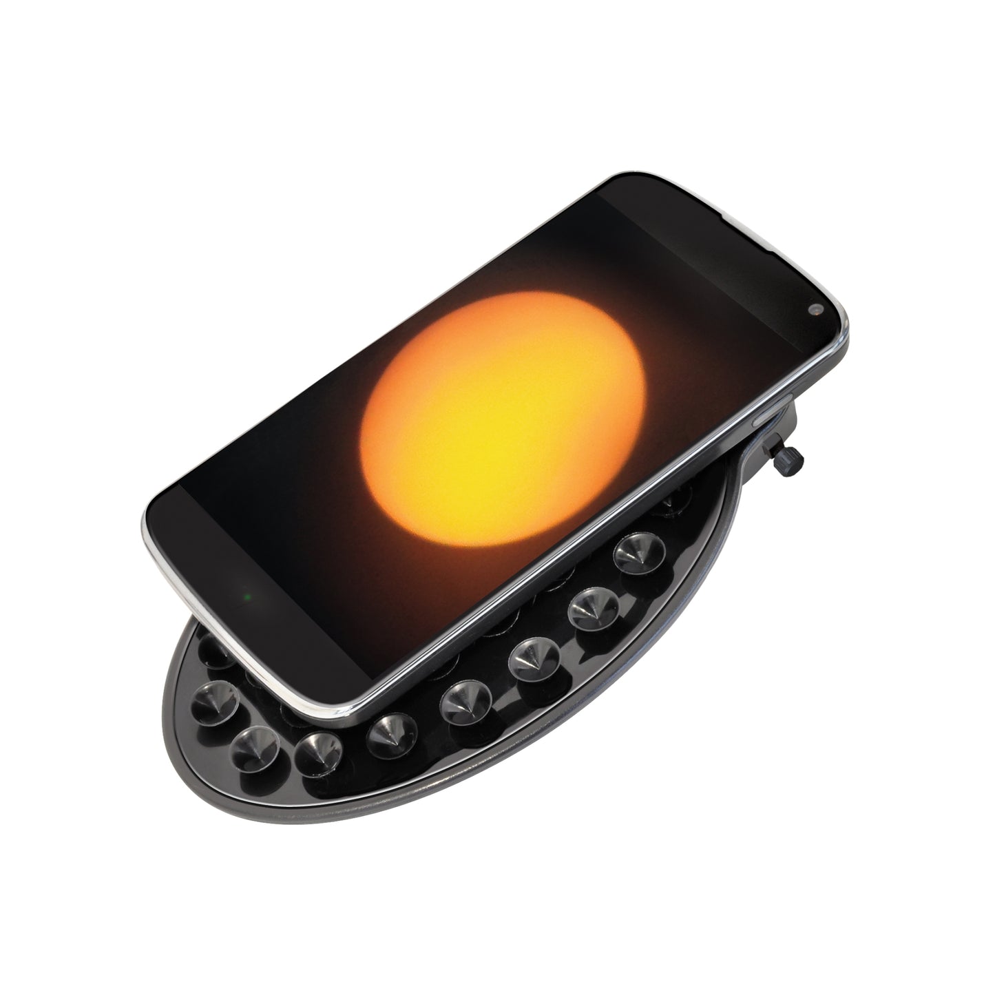 BRESSER Linsenteleskop mit Smartphone-Adapter & Sonnenfilter Pluto II