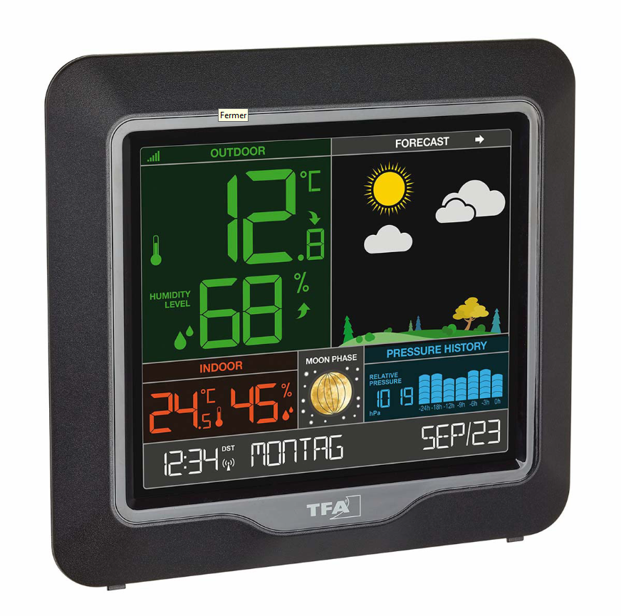 Station météo radio SAISON