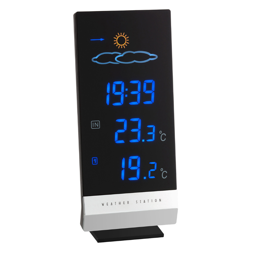 Funk-Wetterstation mit Farbdisplay LUMAX