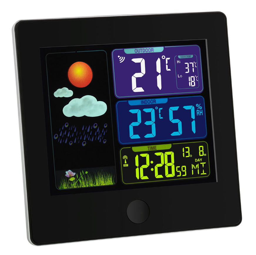 Station météo radio avec écran couleur SUN